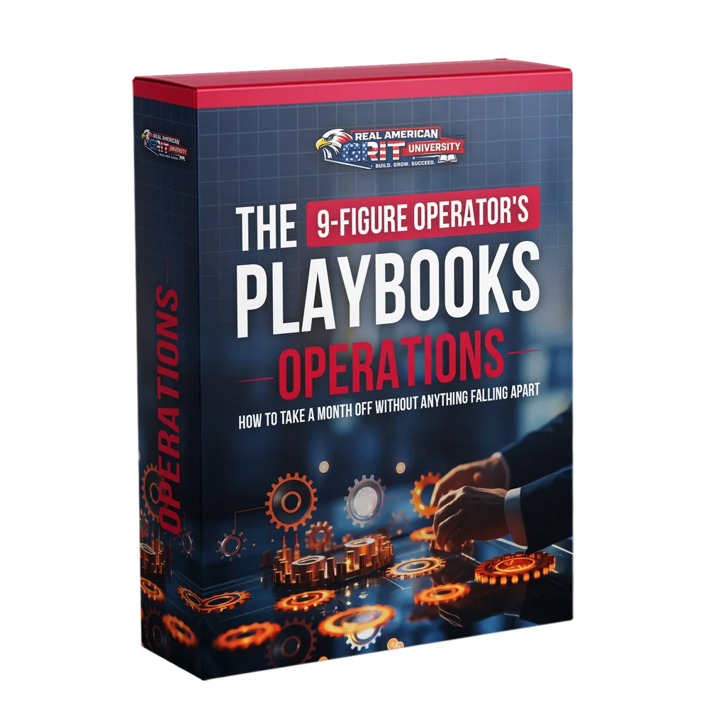 The 9-Figure Operator's Operations Playbook