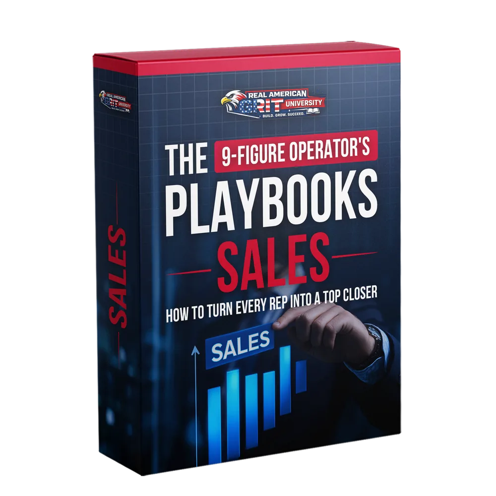The 9-Figure Operator's Sales Playbook
